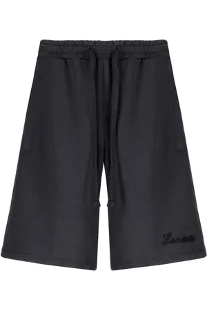 LANEUS Pantalones cortos de deporte de algodón