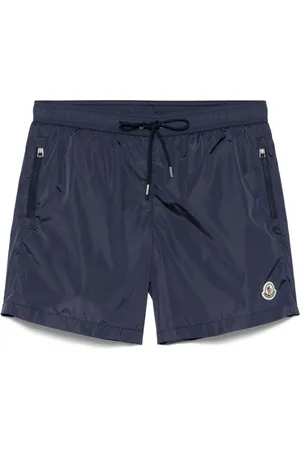 Moncler Bañador con parche del logo