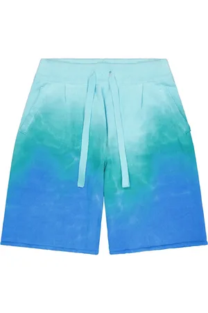 LANEUS Bermudas con motivo tie-dye