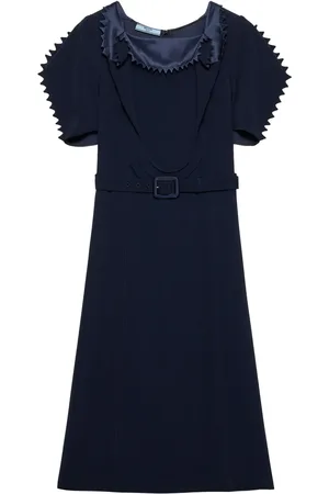 Prada Vestido de crepé satinado