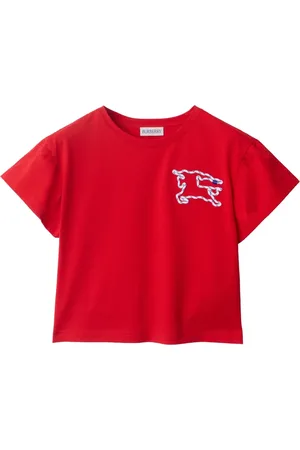 Burberry Camiseta de algodón con motivo EKD