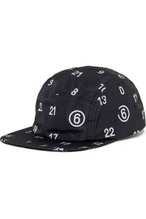 Maison Margiela Gorra con estampado Numbers