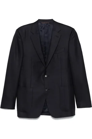 CANALI Blazer con motivo pied de poule