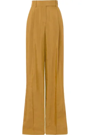 Alberta Ferretti Pantalones de vestir anchos