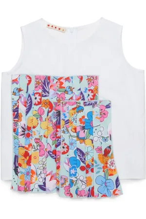 Marni Top sin mangas con estampado Holiday
