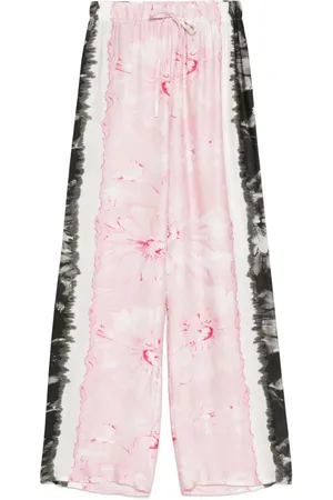 Ermanno Firenze Pantalones con estampado floral
