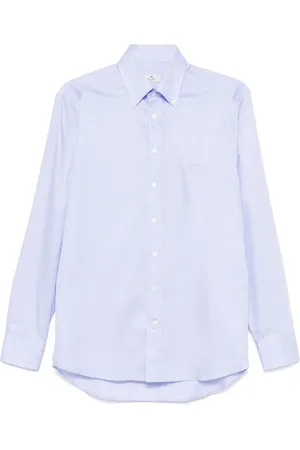 Etro Camisa con logo bordado
