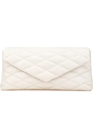 Saint Laurent Bolso de mano Sade grande con detalle acolchado de piel de borrego 2021