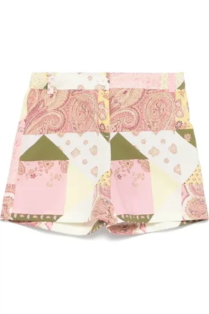 Etro Shorts con estampado de patchwork