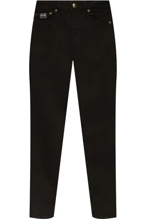 VERSACE Vaqueros con parche del logo