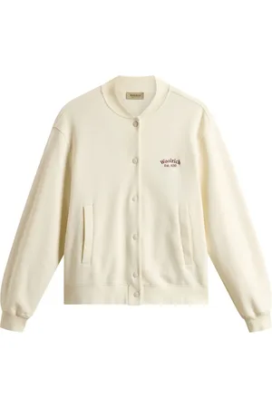 Woolrich Chaqueta bómber con cremallera de algodón