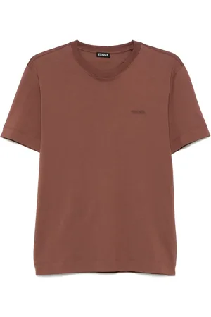 Ermenegildo Zegna Camiseta con logo bordado