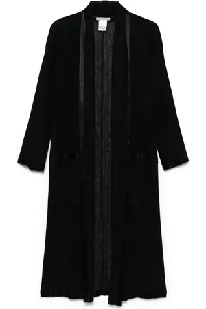 Issey Miyake Abrigo de punto plisado 2000