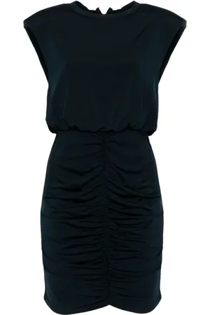 ROTATE Vestido corto slinky fruncido