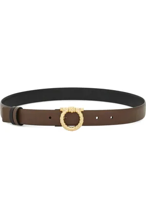 Salvatore Ferragamo Cinturón Gancini reversible
