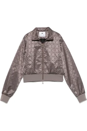 Marine Serre Chaqueta de chándal en jacquard