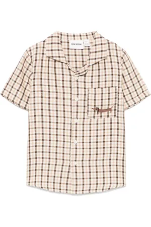 Mini Rodini Camisa a cuadros gingham