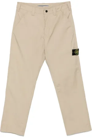 Stone Island Pantalones con distintivo Compass