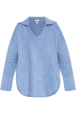 Loewe Jersey tipo polo de lana