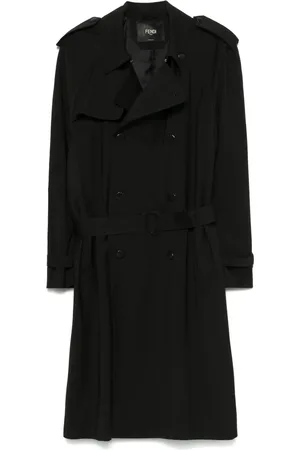 Fendi Gabardina con cinturón