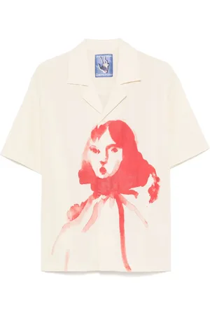 KIDSUPER STUDIOS Camiseta con cara estampada
