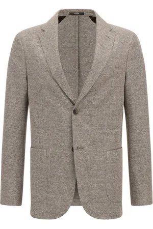 Boggi Milano Blazer con bolsillos de parche
