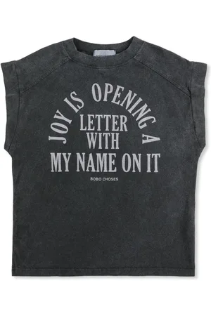 Bobo Choses Camiseta con eslogan estampado