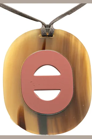 Hermès Collar con colgante Buffalo Horn Fidelio 2000-2024