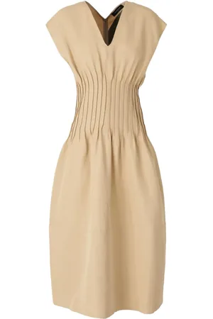 Fabiana Filippi Vestido camisero con cintura ajustada
