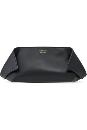 Salvatore Ferragamo Estuche de maquillaje de cuero