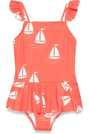 Mini Rodini Bañador con estampado de barcos