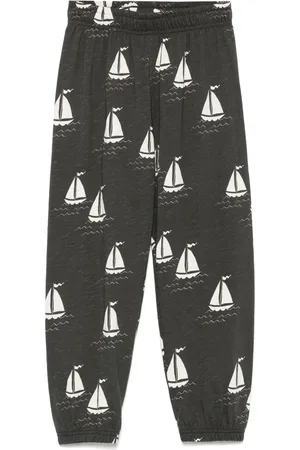Mini Rodini Pantalones con diseño de velero