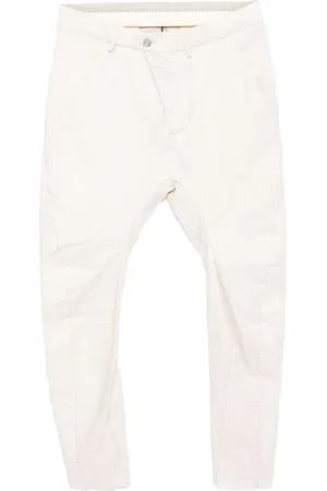 MASNADA Pantalones con efecto arrugado