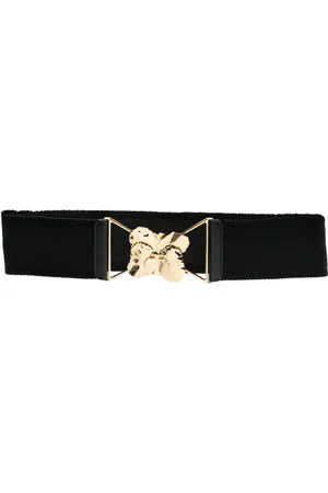 Elisabetta Franchi Cinturón con logo en jacquard