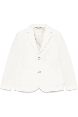 ELEVENTY Blazer con motivo de espiga