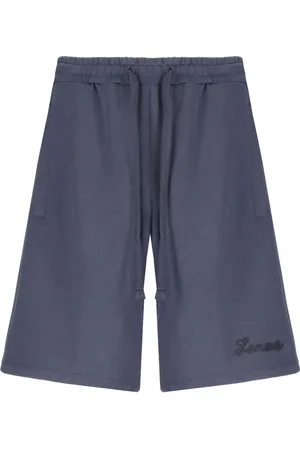 LANEUS Pantalones cortos de chándal con logo