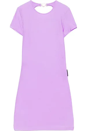 Marine Serre Vestido corto con espalda abierta