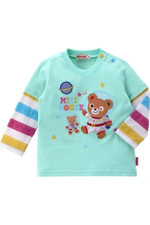 Miki House Camiseta Bear Astronaut