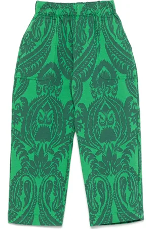 Etro Pantalones con motivo de cachemira