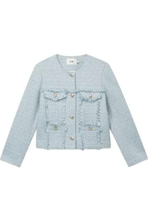 B+AB Chaqueta con cuello redondo