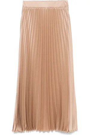 Kaos Falda midi plisada