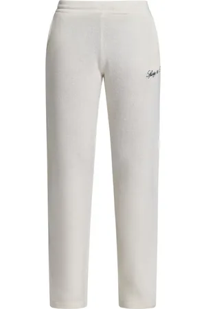 Sporty & Rich Pantalones de chándal con logo bordado