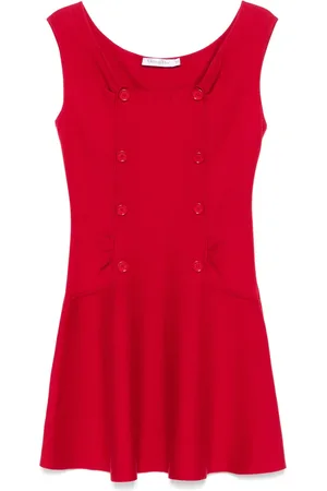 Dior Vestido corto con botones decorativos 2010