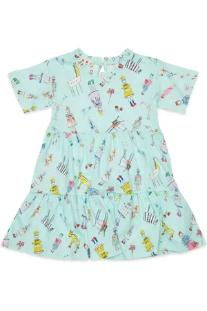 Marni Vestido con estampado Rainbow Day