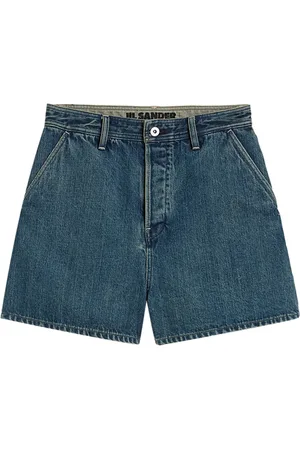Jil Sander Pantalones vaqueros cortos de talle alto