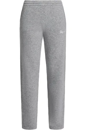 Sporty & Rich Pantalones de chándal con logo bordado