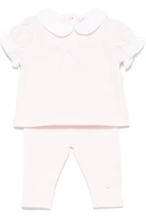 PATACHOU Set con pantalones y aplique de mariposa