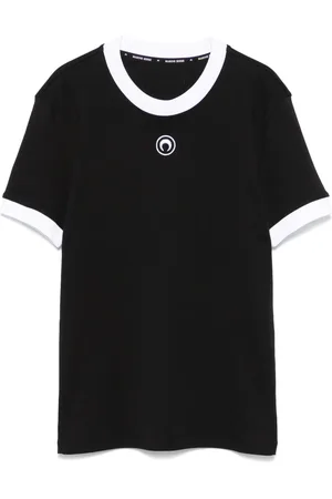 Marine Serre Camiseta con bordado Crescent Moon
