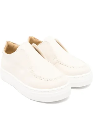 ANDREA MONTELPARE Mocasines con logo grabado