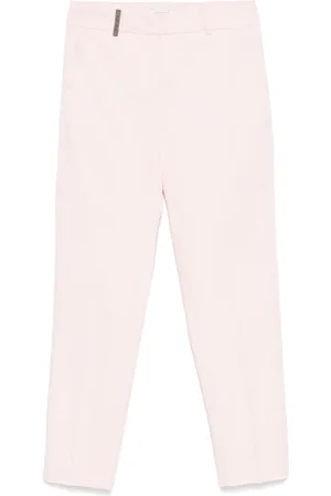 PESERICO SIGN Pantalones Stovepipe de sarga